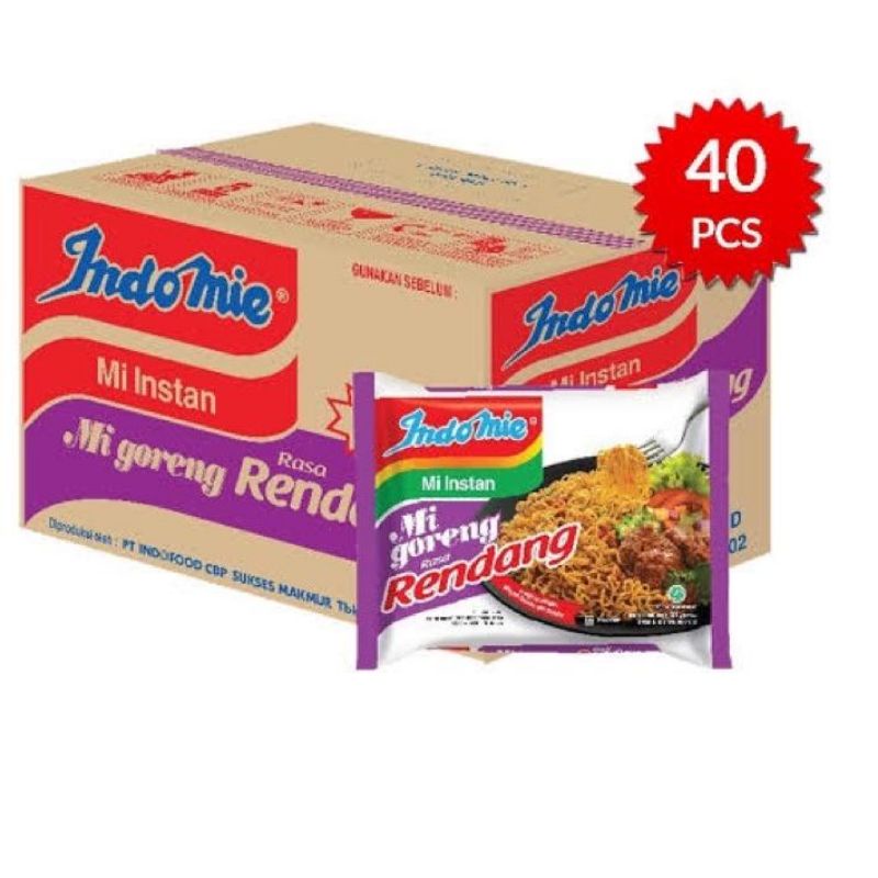 

Indomie Goreng RENDANG 40 Pcs
