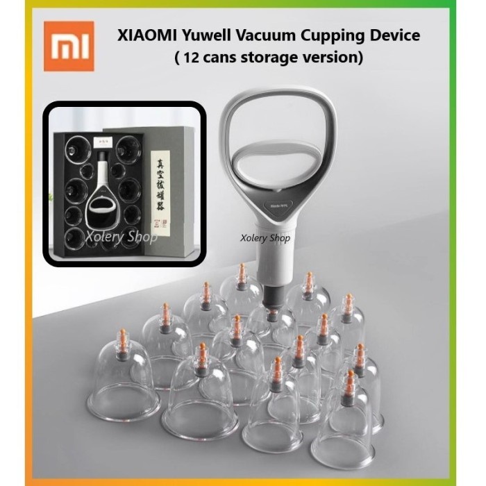 HWATO Vacuum Cupping Device / Alat Kop / Alat Bekam 12 pcs