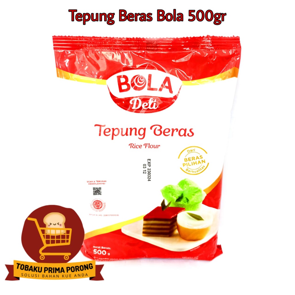 

TEPUNG BERAS - BOLA DELI 500 gr