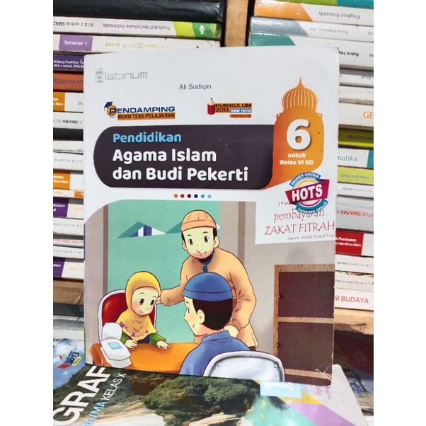 buku agama Islam/pendidikan agama Islam dan budi pekerti kelas 6 sd/VI SD platinum hots