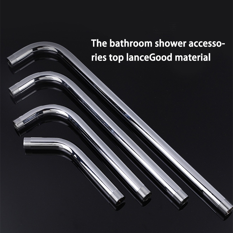 【Stainless 50cm】Pipa Tiang Shower/Pipa Shower Tanam Tembok/Shower Bracket Pipe/Wall Shower Pipe