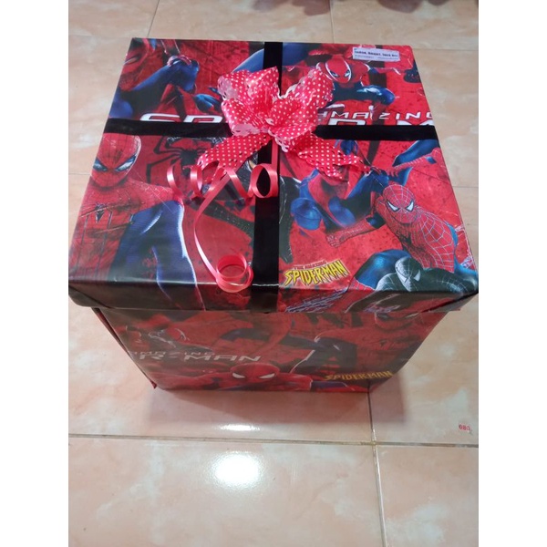 

kado ulang tahun/snack box/explosion box snack