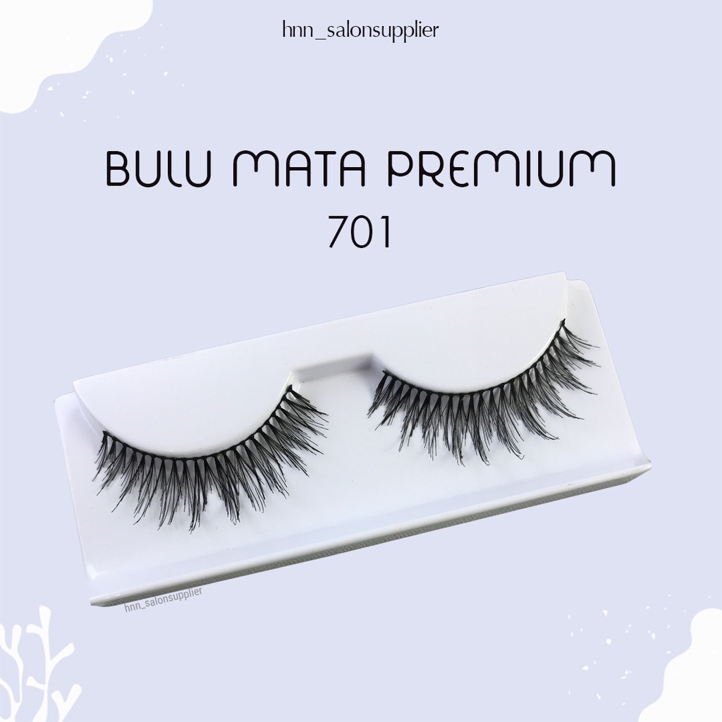 701 Bulu Mata Palsu Handmade Fake Eyelash Eye Lashes Lash Artifivial Belle Eyelashes