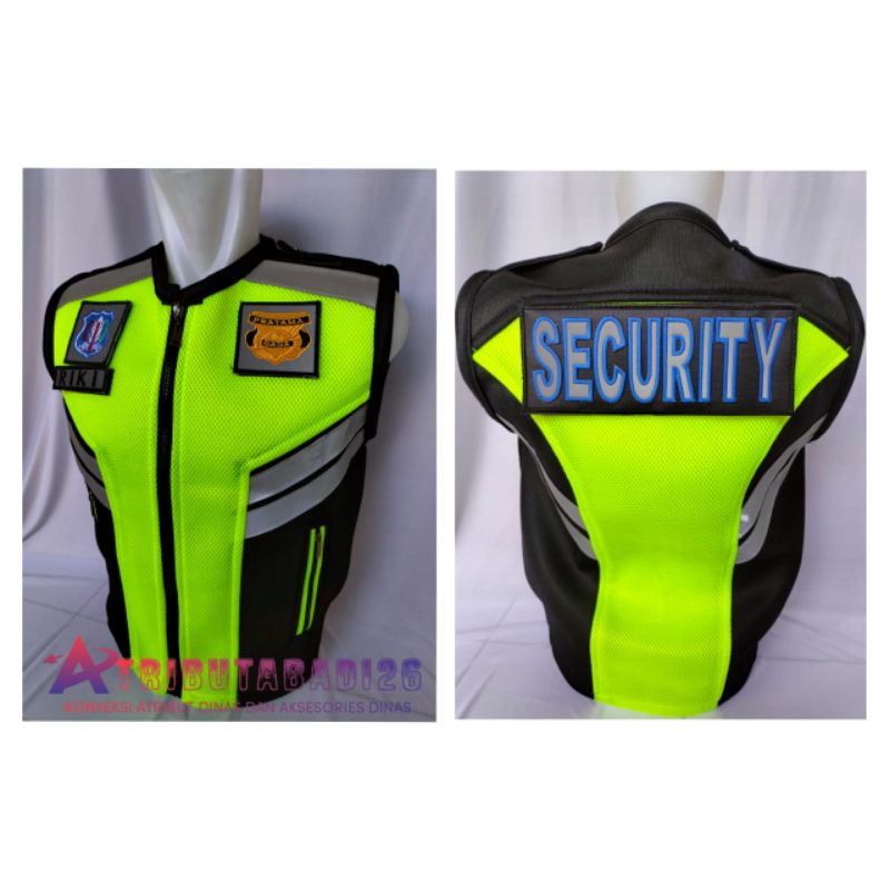 rompi security tabal/rompi security murah/rompi security terbaru