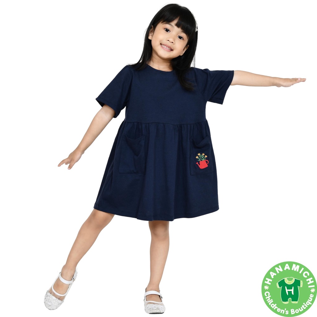 Hanamichi NURIN Dress Anak Premium Lengan Pendek Balita