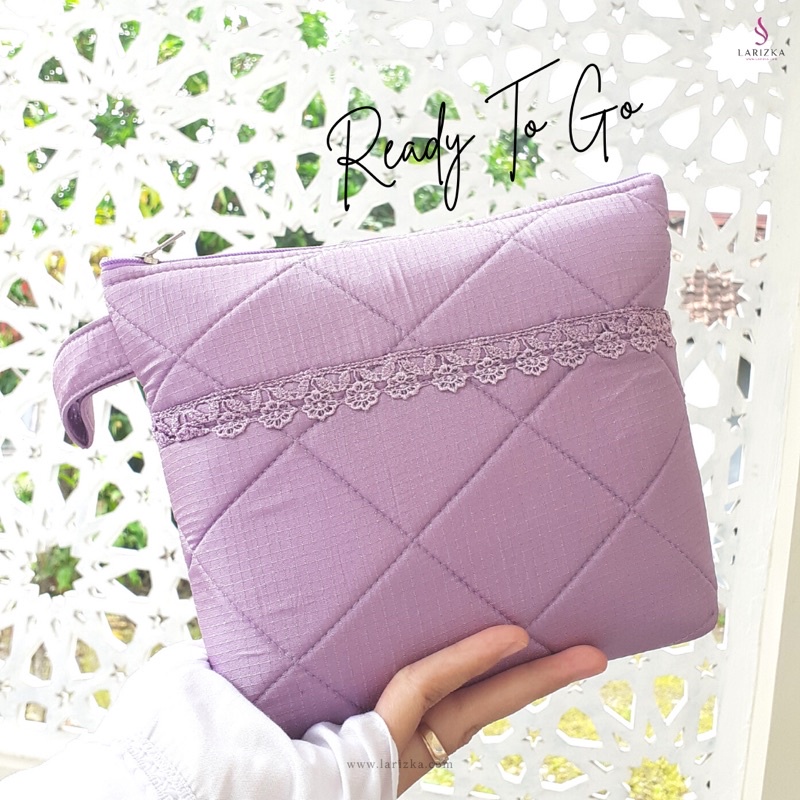 Mukena Frada - Mukena Larizka / Mukena Traveling / Mukena Adem / Mukena Cantik