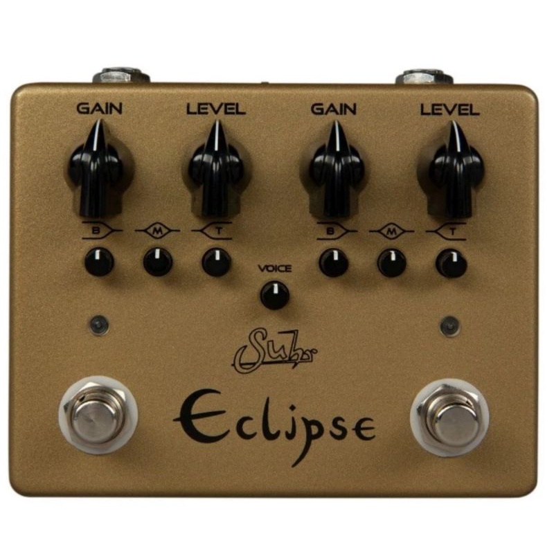 SUHR ECLIPSE DUAL CHANNEL OVERDRIVE/ DISTORTION PEDAL