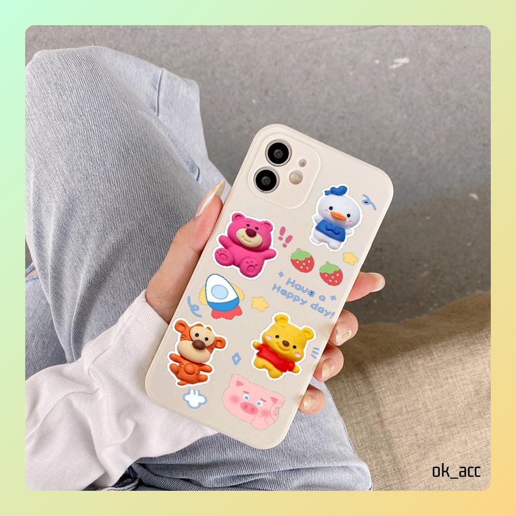 Casing Motif BB21 for Iphone 6 6s 6g 6+ 6s+ 7 8 7+ 8+ X Xs 11 12 13 14+ Plus Pro Max