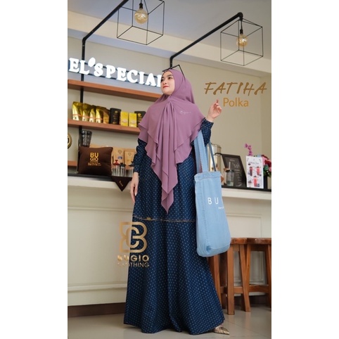 FATIHA GAMIS DENIM MOTIF BUGIO CLOTHING