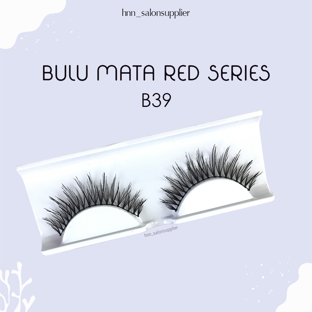 B39 Bulu Mata Palsu Handmade Fake Eyelash Eye Lashes Lash Artifivial Belle Eyelashes