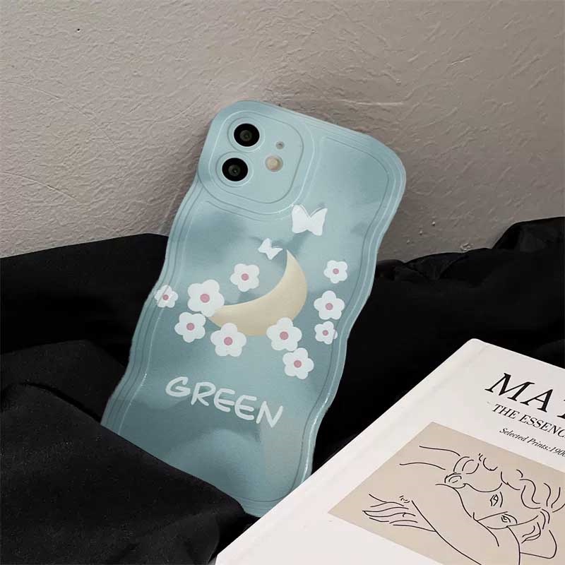 Casing TPU OPPO A57 2022 A15 A16 A16K A54 A53 A12 A5S A7 A3S A11k A31 A52 A92 A94 A93 A37 F9 A1K A76 Motif Bunga Peach