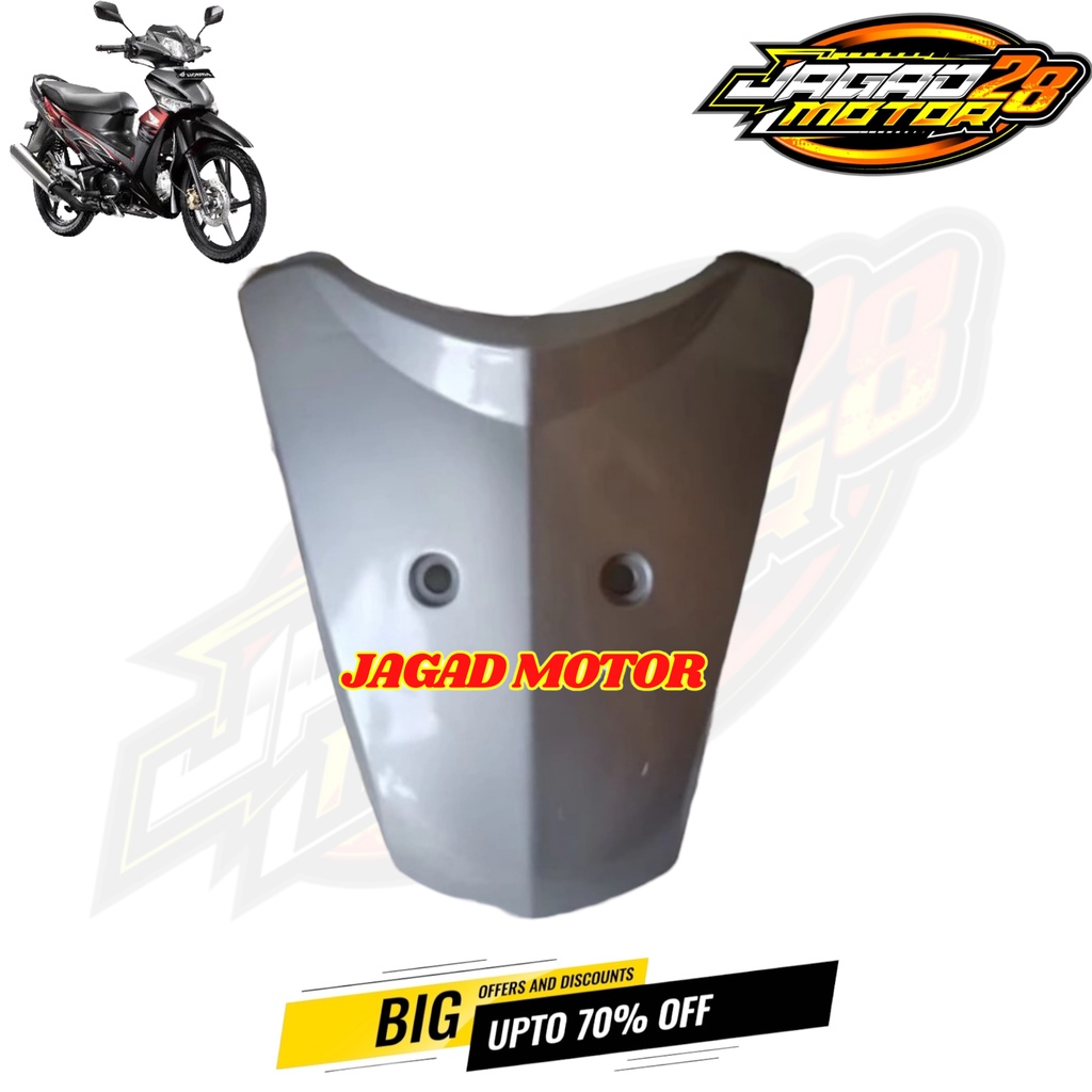 Tameng Depan Supra X 125 New Batman 2008 2009 2010 2011 Silver / Dasi Depan Supra X 125 New Batman 2008 2009 2010 2011 Silver / Dasi Tameng Panel Dada Body Depan Honda Supra X 125 New Batman 2008 2009 2010 2011 Silver