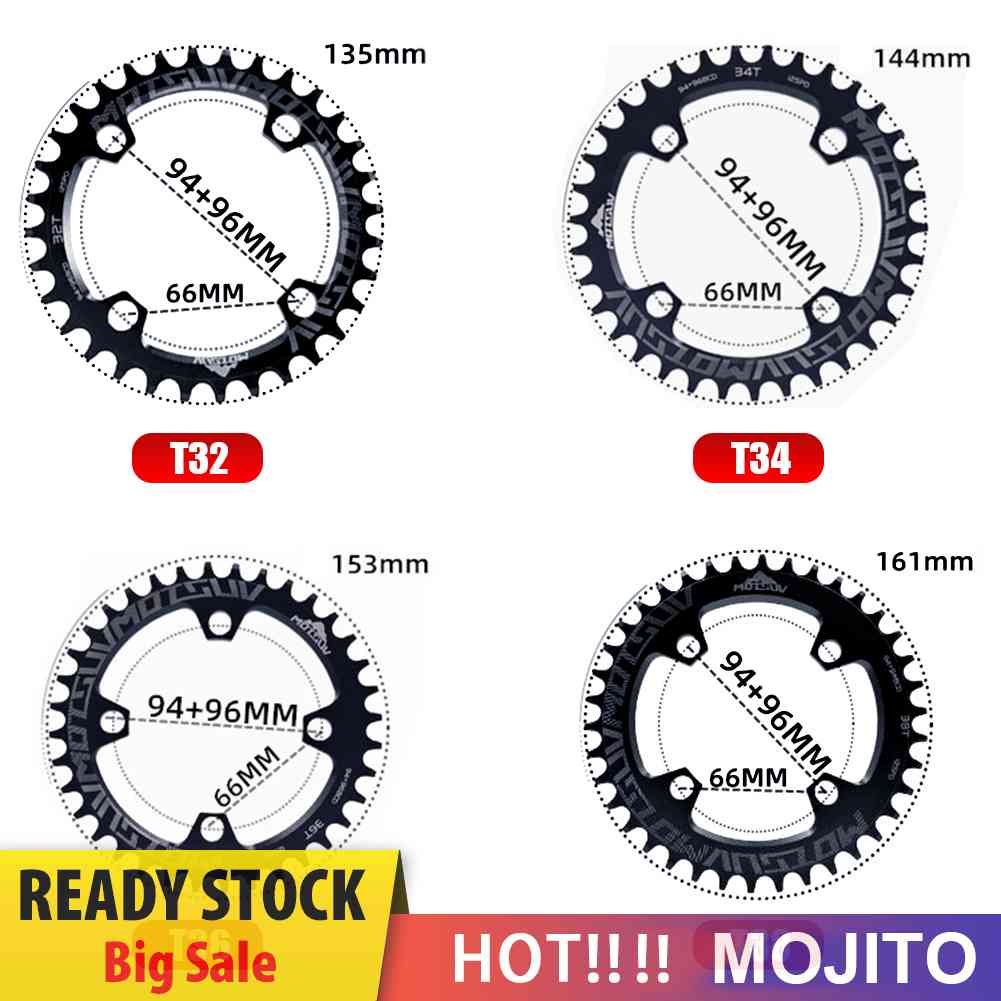 Crankset Gir Sepeda Mtb 94 + 96bcd Bentuk Bulat