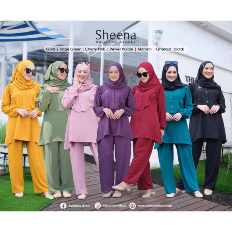 ONE SET SHEENA BY AZAMKA