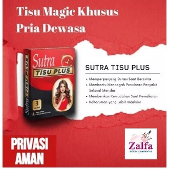 Sutra Tisu Plus isi 3 Sachet / Tisu Tissue Magic Tanpa di Bilas