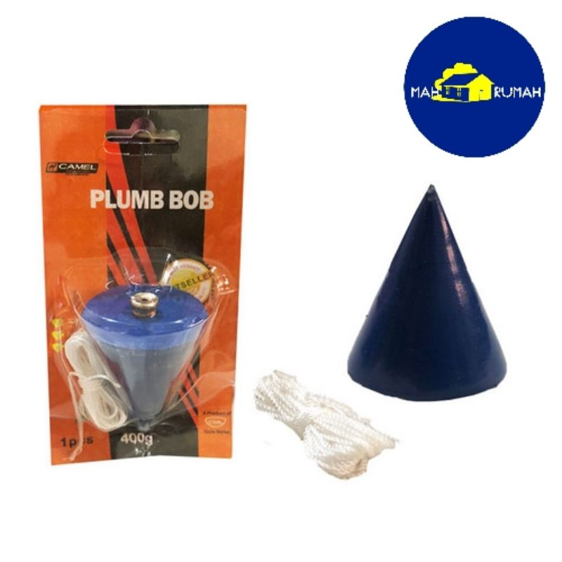 LOT TUKANG Plumb Bob Bandul Pemberat Timbangan Tukang - CAMEL