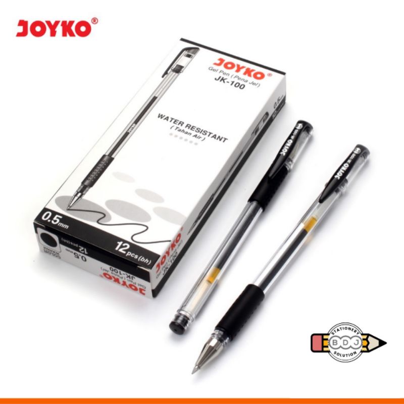 

Gel Pen Pulpen Pena Joyko JK-100 0.5 mm / Bolpen Gel Joyko JK-100