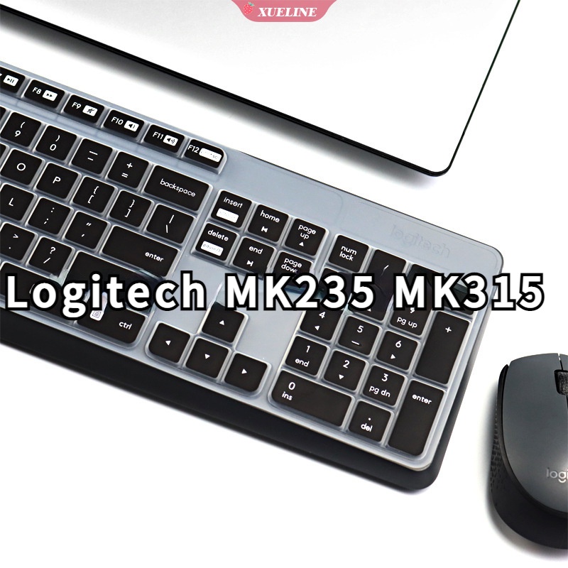 Stiker Cover Pelindung Keyboard Logitech MK235 MK315 K375S K375 Anti Debu (ZXL)