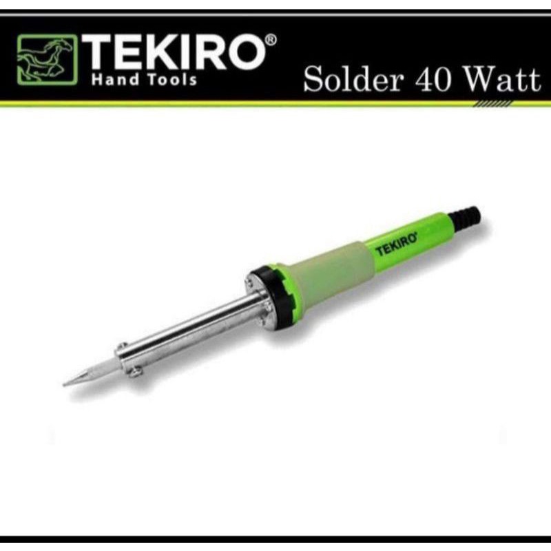 Solder Listrik Gagang Alat Patri Solder Tekiro 40 Watt