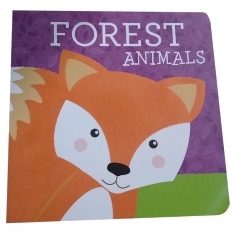 BUKU EDUKASI FARM ANIMALS and FOREST ANIMALS buku animal hewan bbw