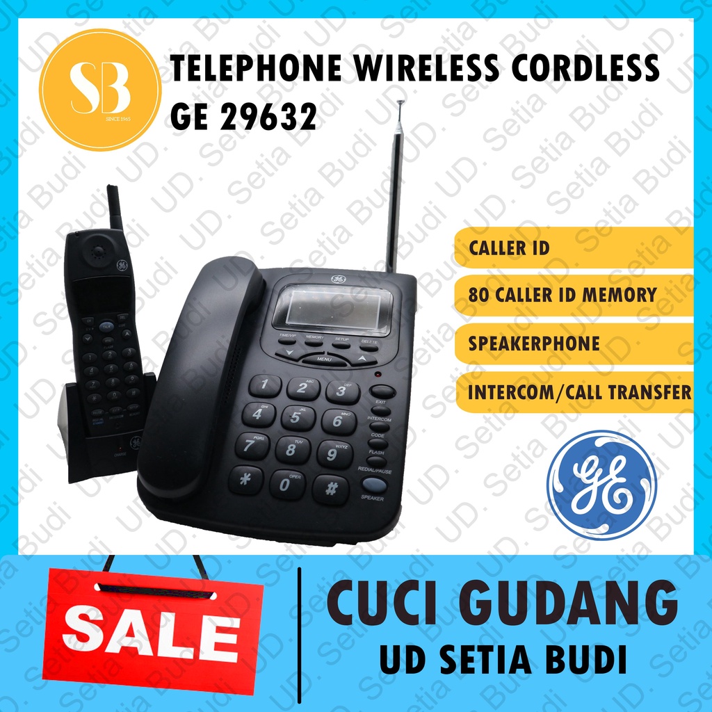 Telephone Wireless GE-29632 Wireless GE 29632