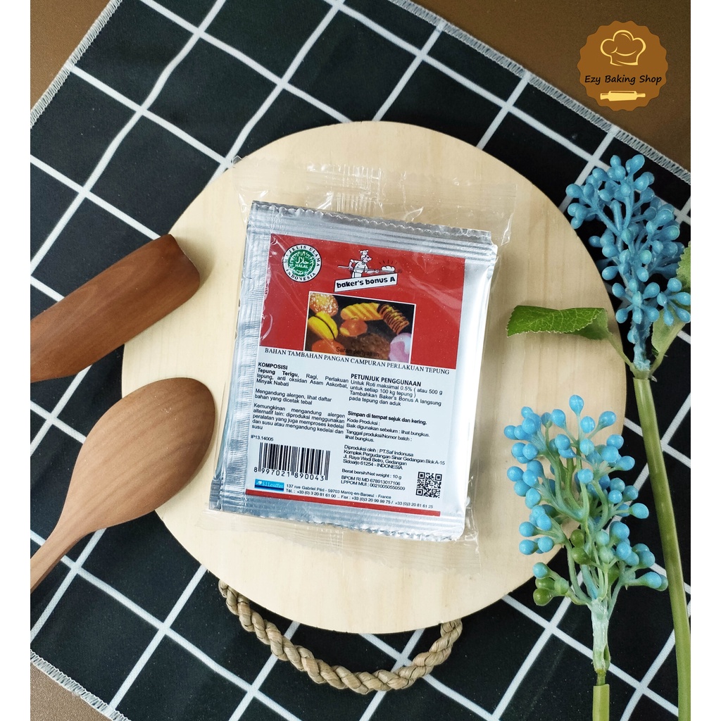 Baker Bonus A Bread Improver 4x10gr - Pengempuk Roti