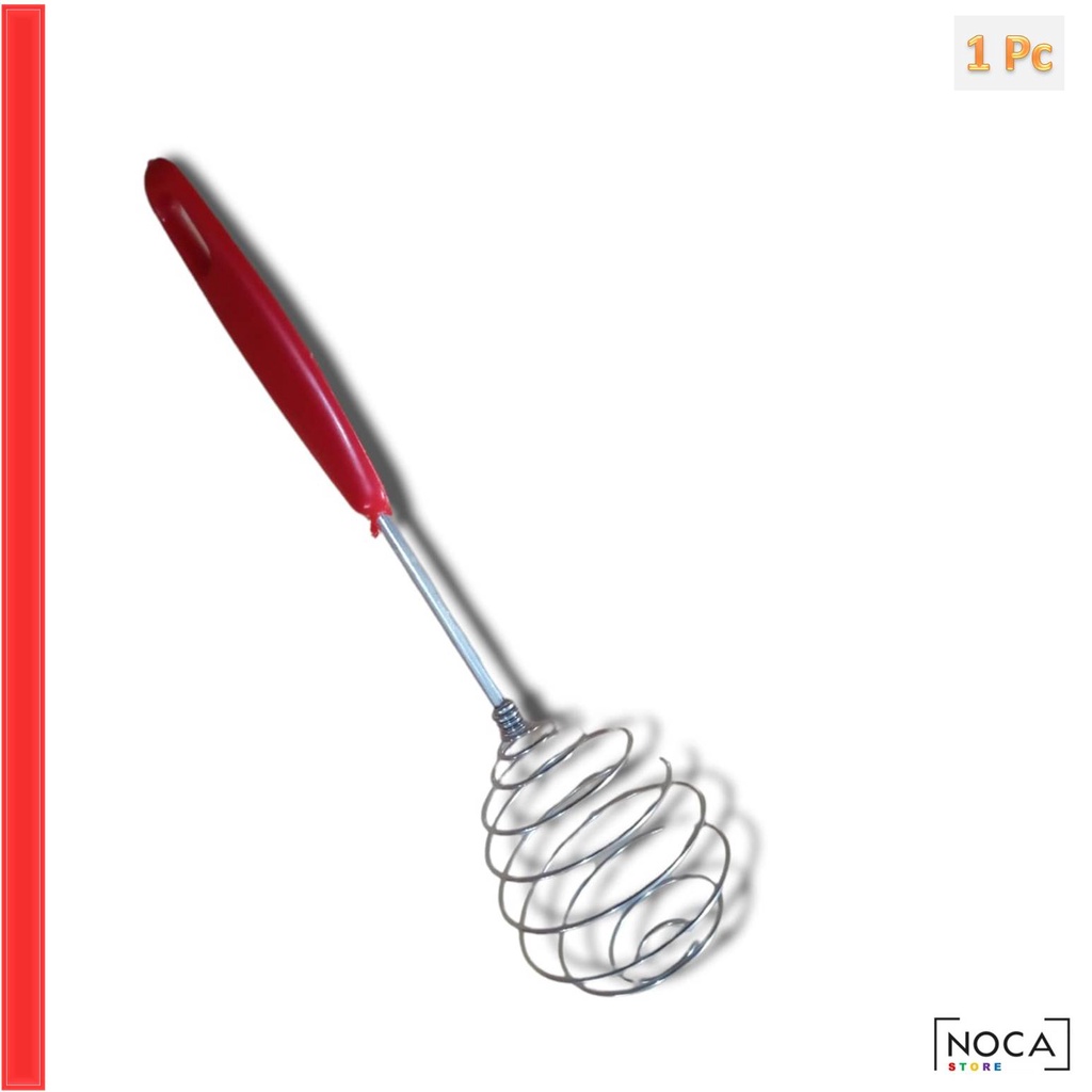 Kocokan Telur SPIRAL Manual Stainles Penocok Adonan Kue