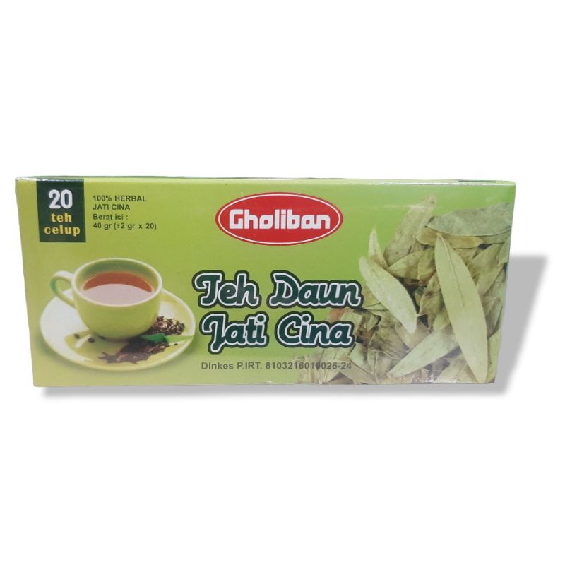 

TEH CELUP DAUN JATI CINA GHOLIBAN / PELUNTUR LEMAK & KOLESTEROL