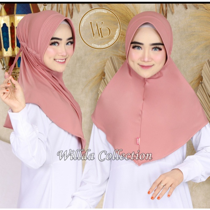 Hijab serut sekolah | jilbab serut jokowi jersey premium | kerudung serut model terbaru 2022