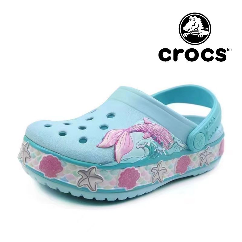 Crocs anak Fun lab Mermaid / Sandal anak anak / Sandal crocs anak MERMAID TAIL