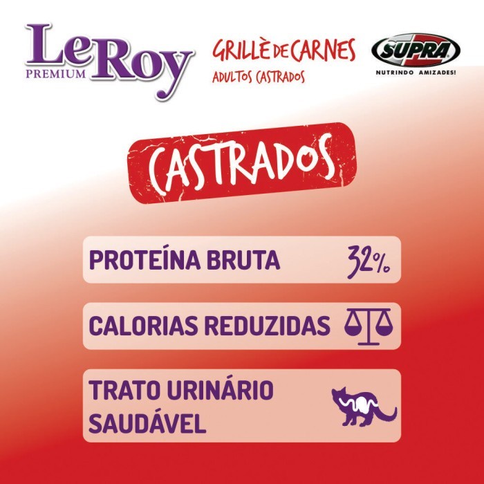 Makanan Kucing Leroy Adult Beef Grill 1kg Leroy Grille de Carnes Adult