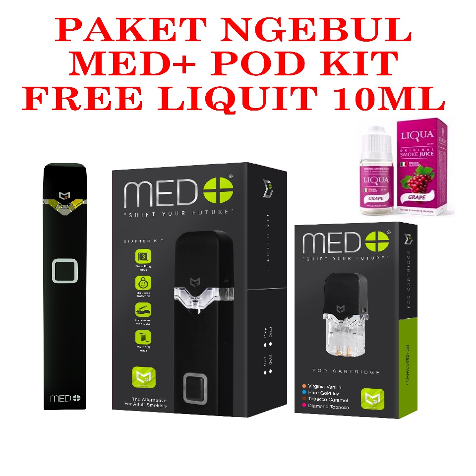 MED+  POD KIT ORIGINAL / MED PLUS MURAH MERIAH