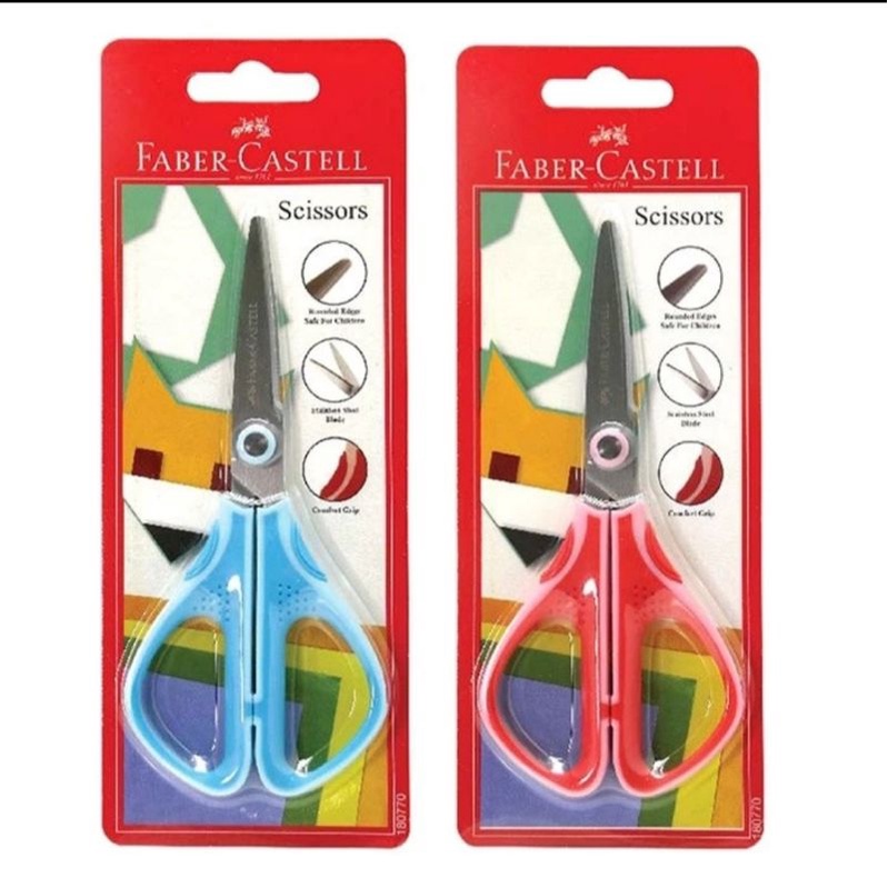 

Faber - Castell Gunting anak stainless Scissors