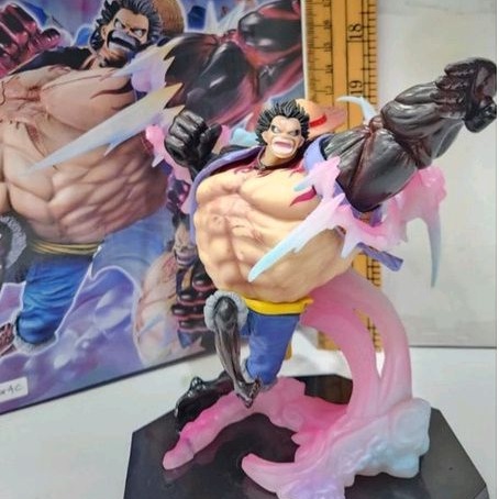 Action Figure Monkey D Luffy One Piece Figure Luffy Gear 4  Snake Man