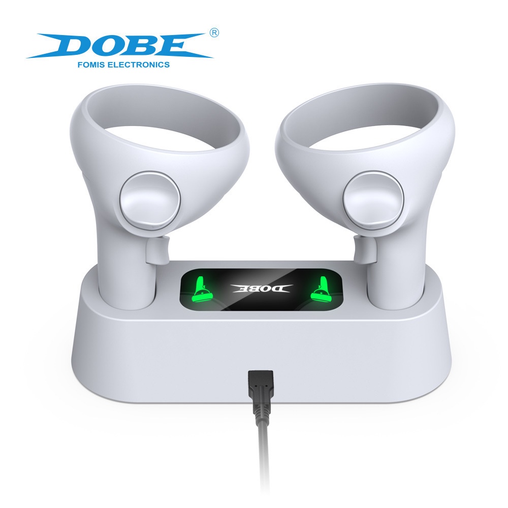 Dobe Charging Dock Charger Kit + Battery Controller for Quest 2 / Meta Quest 2 Aksesoris