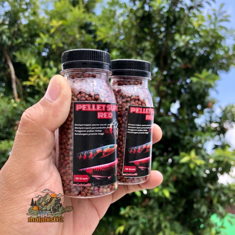 Pellet Super Red Makanan Ikan Predator