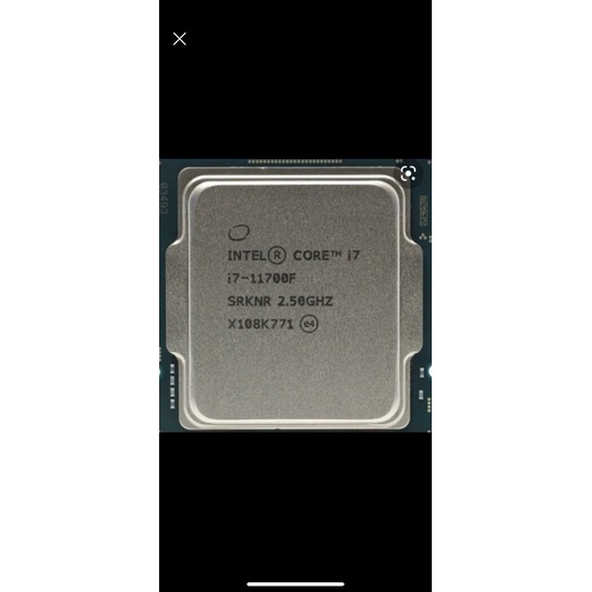 Intel Core I7 11700F Tray LGA 1200 8 Cores 16 Thread