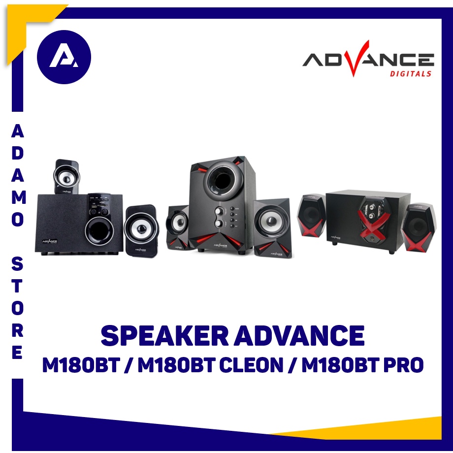 Speaker Advance M180BT / M180BT Cleon / M180BT Pro Bluetooth USB Speaker Aktif