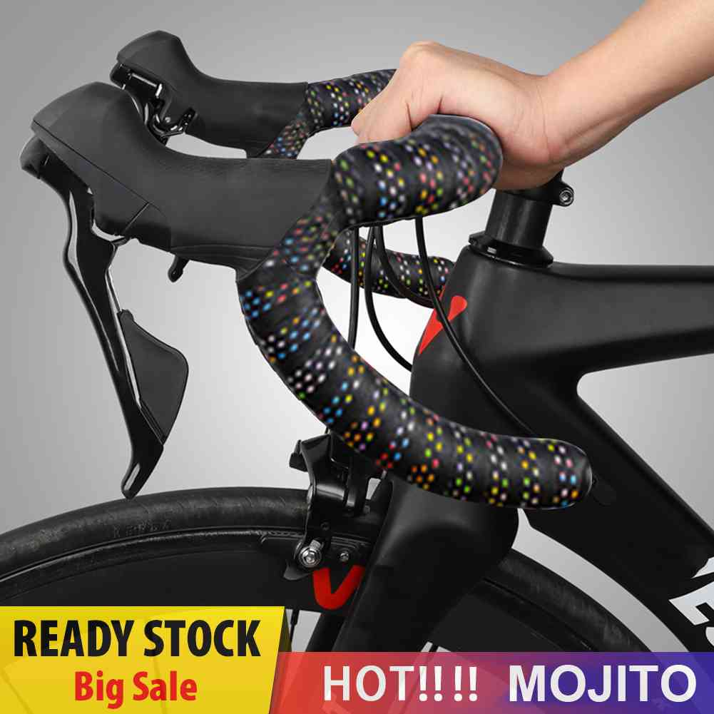 1 Pasang Tape Pembungkus Stang Sepeda Balap / MTB Anti slip