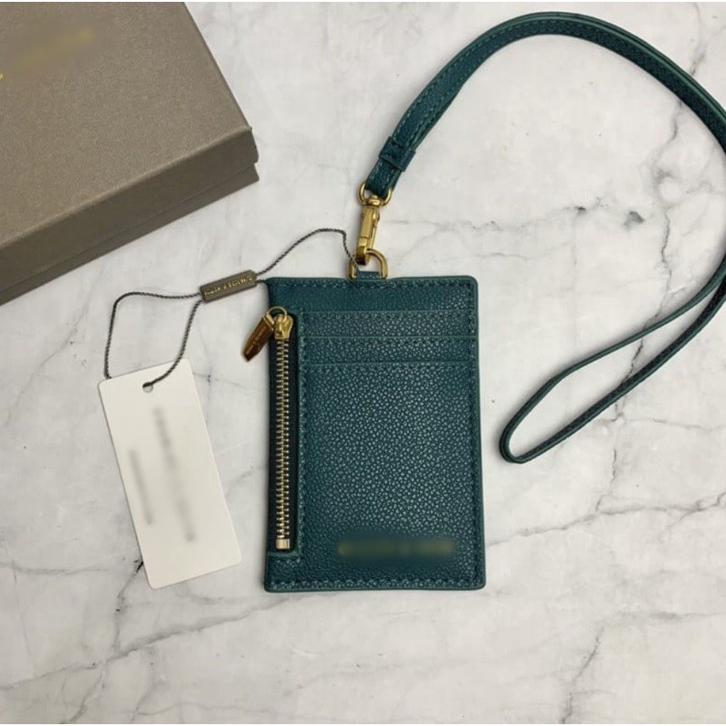 

G979 PROMO CUCI GUDANG!!! LANYARD DOMPET TEMPAT KARTU ID CARD HOLDER ADA RESLETING NAME TAG KULIT IMPORT