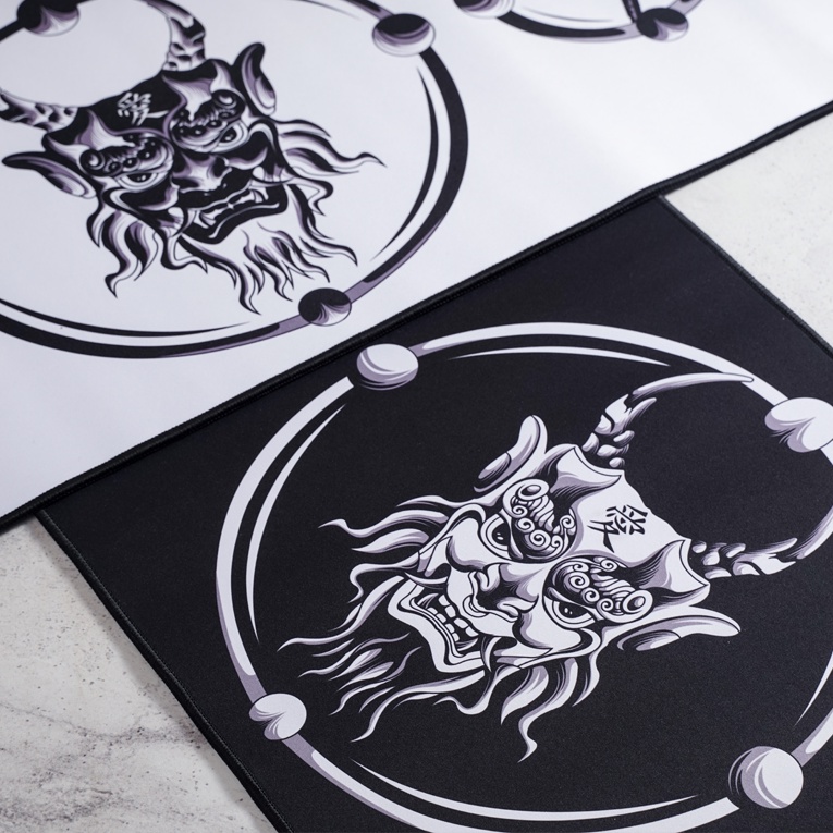 Mousepad Jepang Deskmat Japan Oni XL 400x900x4mm Galatix