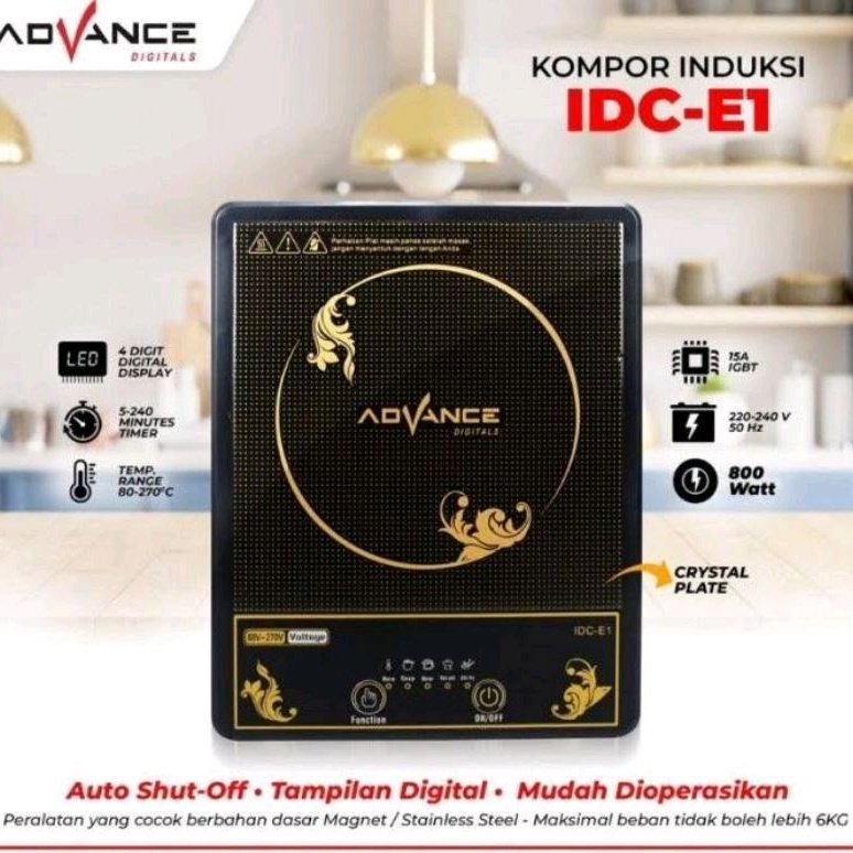 Advance Kompor Listrik Induksi / Induction Cooker IDC-E1