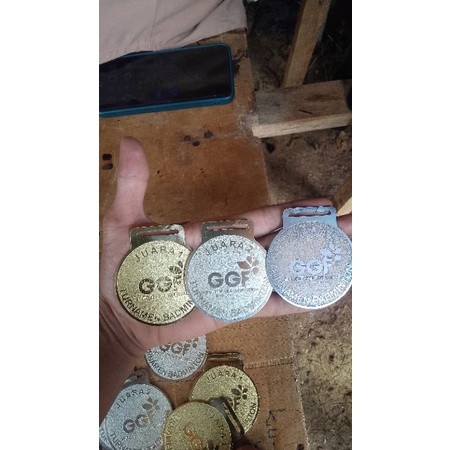 Medali GGF/medali kejuaraan badminton