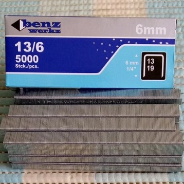 

Benz Isi Staples 13/6 6mm / Isi Staples 13 6 / Refill Stapler Steples
