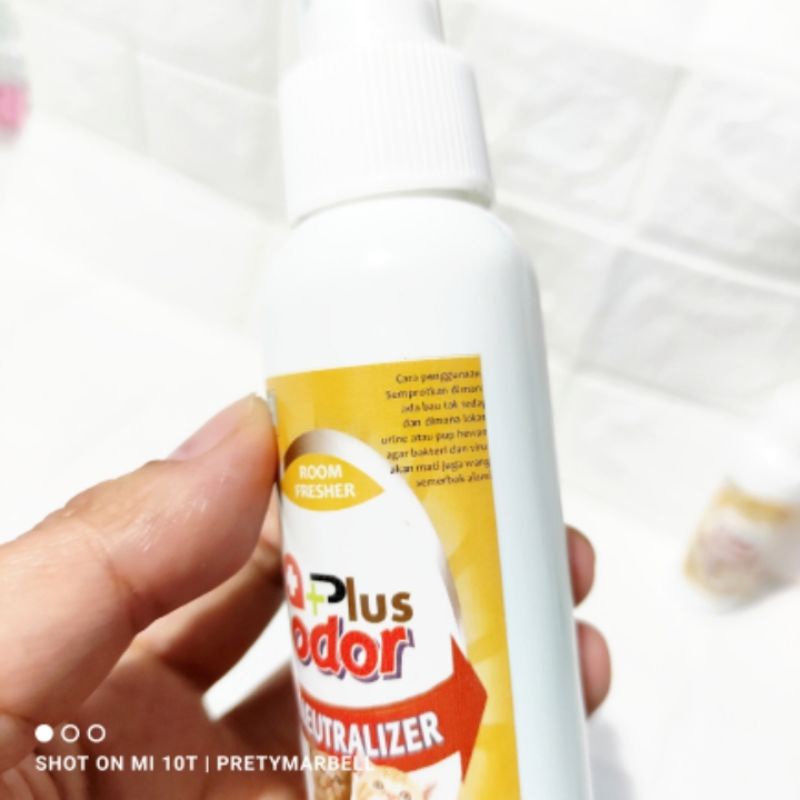 Odor Penghilang Bau Pesing Kandang Kucing Hamster 100ml