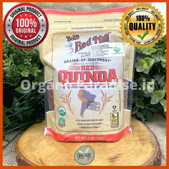 

Bob's Red Mill Organic Red Quinoa 369 gram