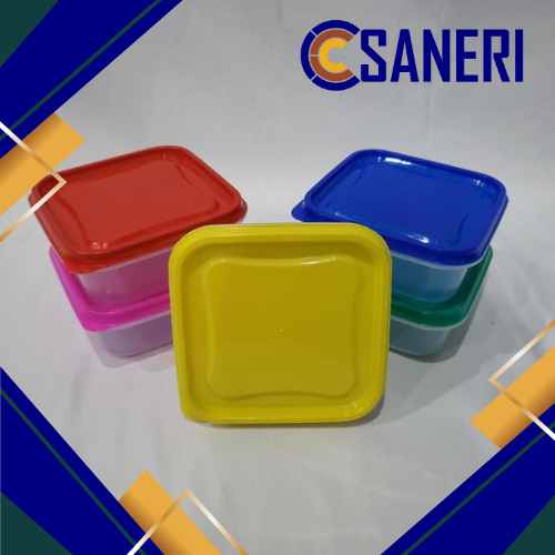 FOOD CONTAINER E TEMPAT PENYIMPANAN MAKANAN KECIL BAHAN PLASTIK PETAK