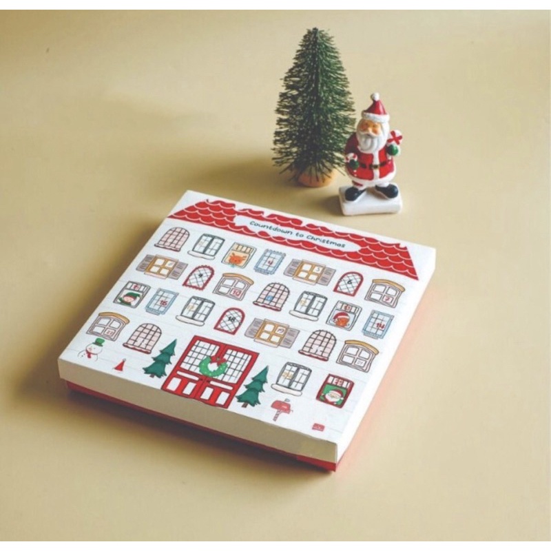 Jual (MIN 5 PCS) Box Kue Advent Calendar Natal Christmas Xmas, Kotak ...