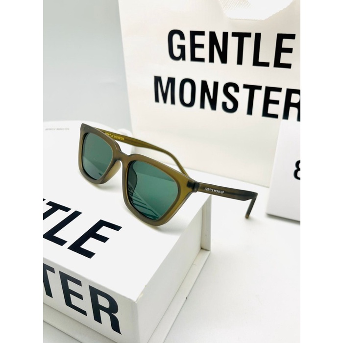 Kacamata Hitam GM 2640 Super Polarized+Antiradiasi UV Hijau Botol