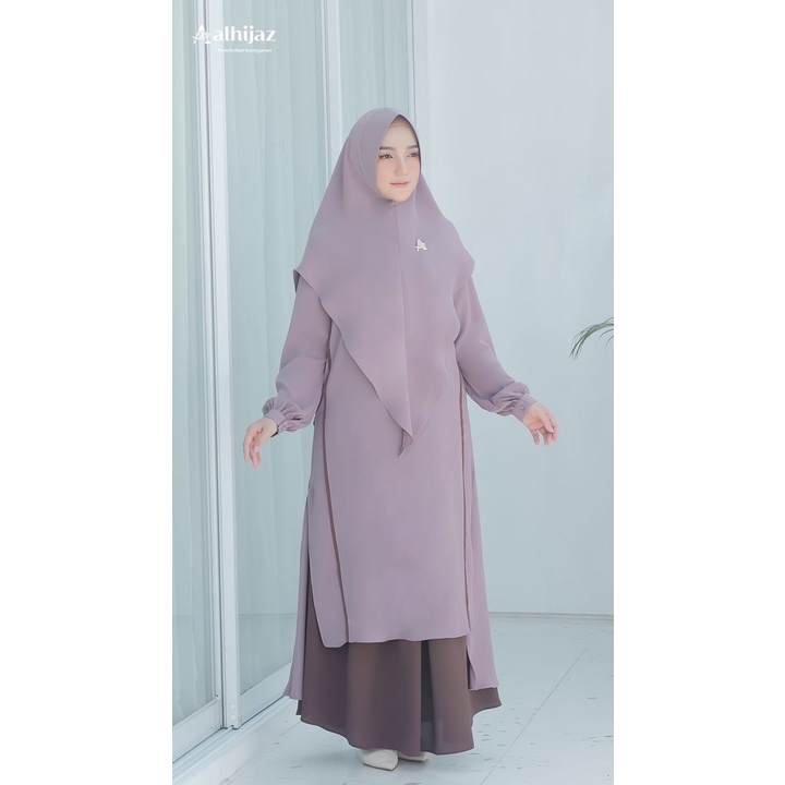 Gamis Shafa set Khimar original by Al Hijaz AlHijaz
